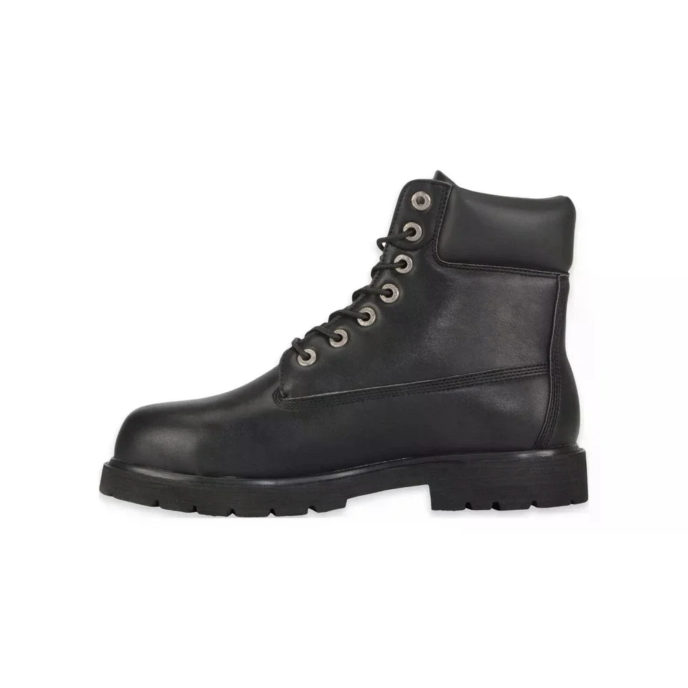 Lugz Mens Drifter 6 Steel Toe Work Boots Black Size 13 D New